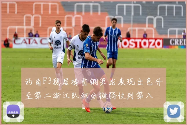 西南F3稳居榜首铜梁龙表现出色升至第二浙江队积分微弱位列第八