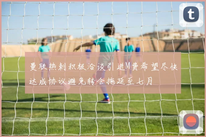 曼联热刺积极洽谈引进M费希望尽快达成协议避免转会拖延至七月